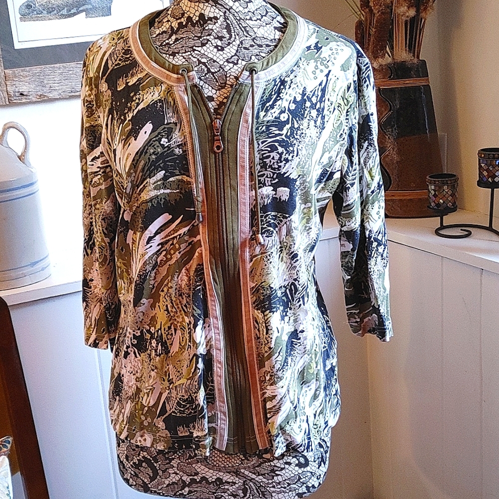 Zippered jacket